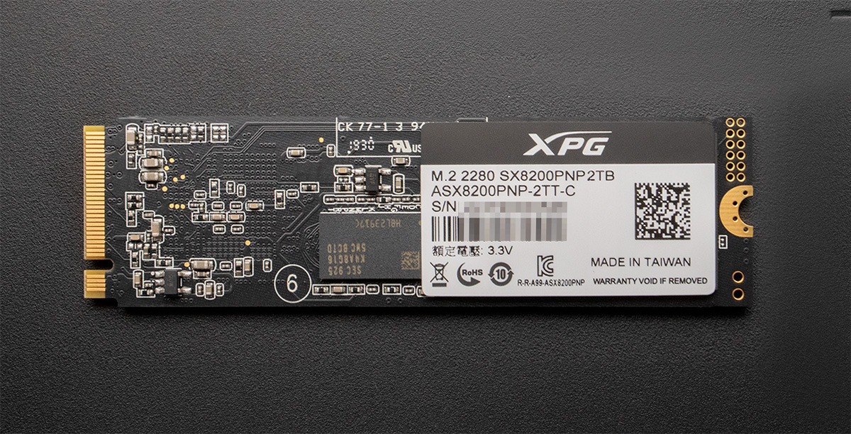 送料無料 2TB M.2 SSD ADATA SX8200 Pro
