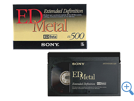 ED Beta Video Cassette Tape